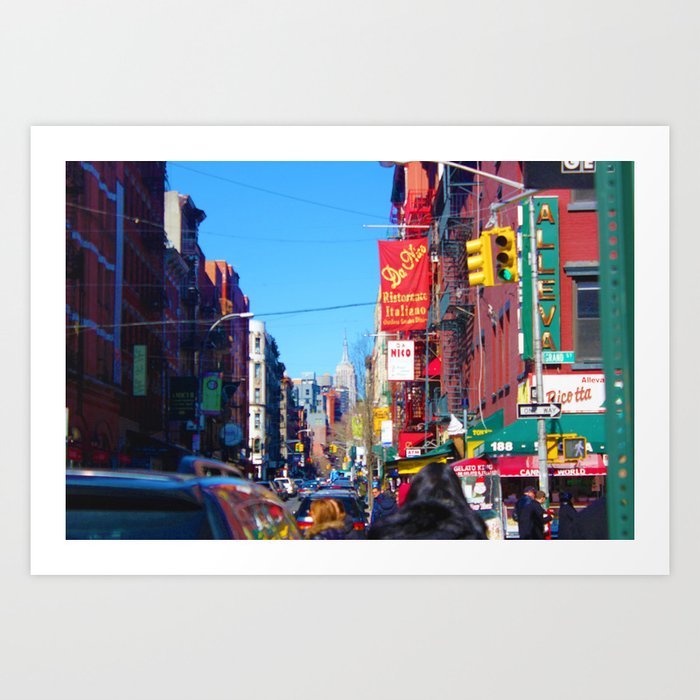 NYC Little Italy Street Art Print