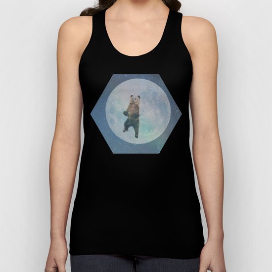 Bear Moon Unisex Tank Top