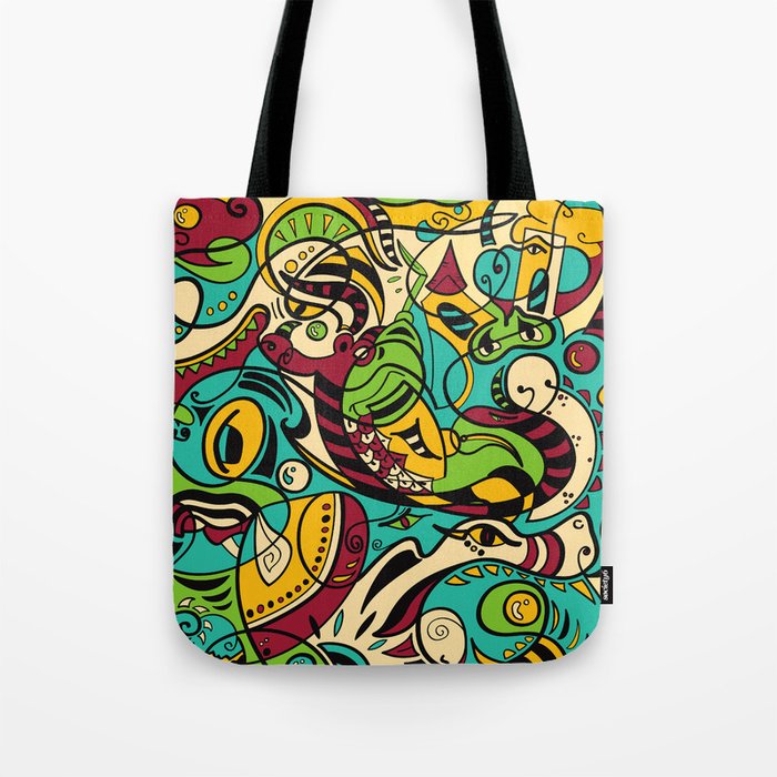 Dragon - 12 Zodiac Animals Tote Bag