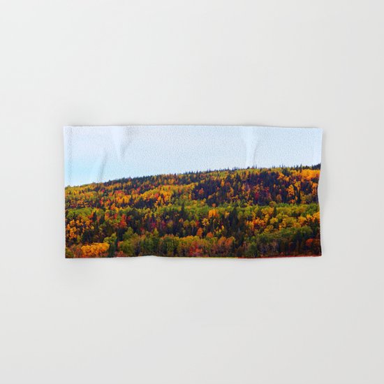 Fall Harvest and the Hills Hand & Bath Towel