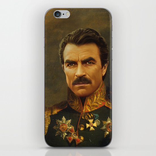 Tom Selleck - replaceface iPhone & iPod Skin