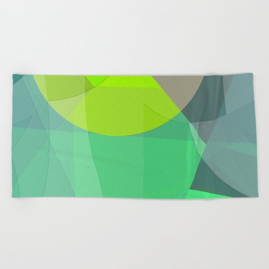 Abstract 2017 033 Beach Towel
