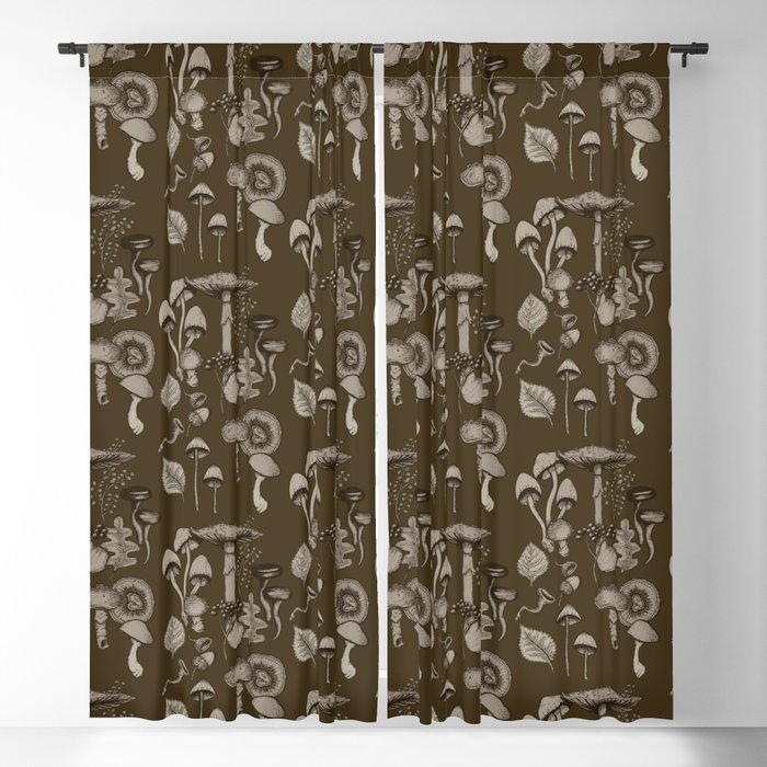 Forest Floor Night Blackout Curtain