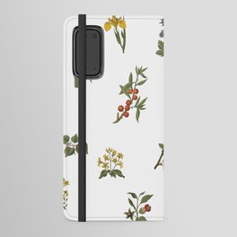 Botanical Pattern Android Wallet Case