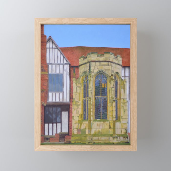 Gainsborough Old Hall, England Framed Mini Art Print