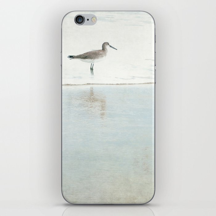 Reflecting Sandpiper iPhone Skin