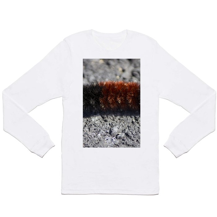 Banded Woolly Bear Caterpillar Long Sleeve T Shirt