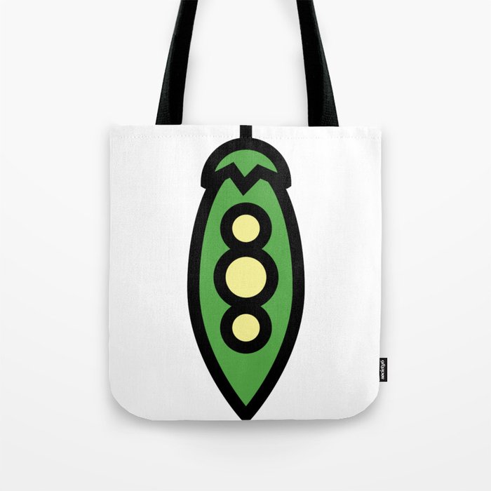 Pea Lover Design Cute And Funny Food Gift Idea Tote Bag By Dogboo