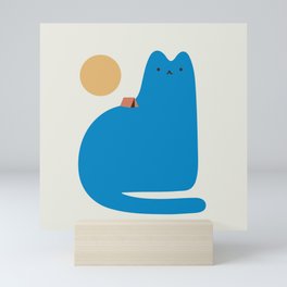Cat Landscape 118B: Purrfect Campsite B Mini Art Print