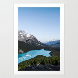 Peyto Lake Landscape Photography Art Print