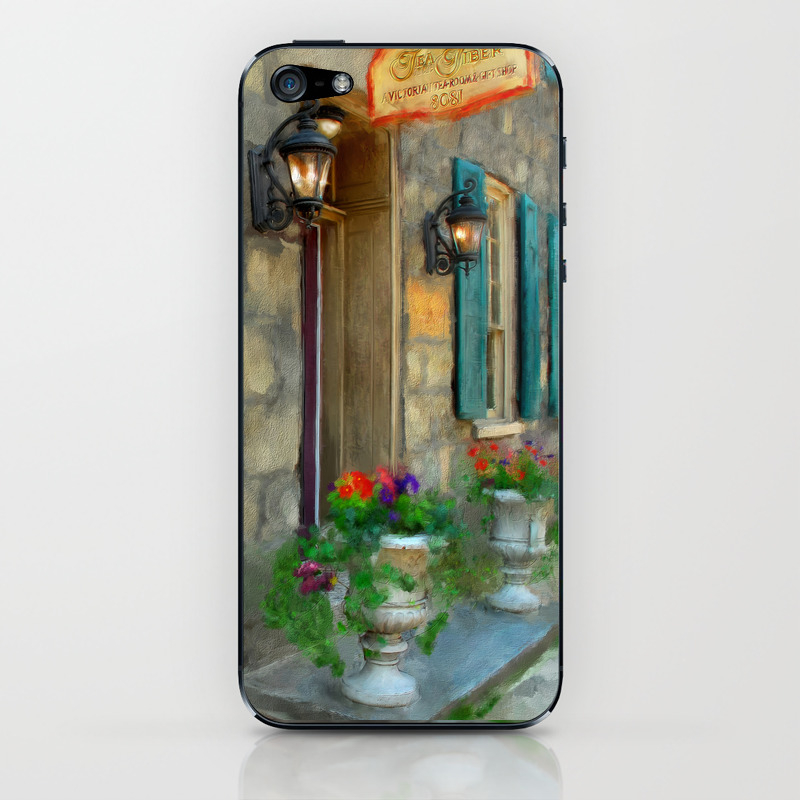 A Victorian Tea Room Iphone Skin By Loisbryan