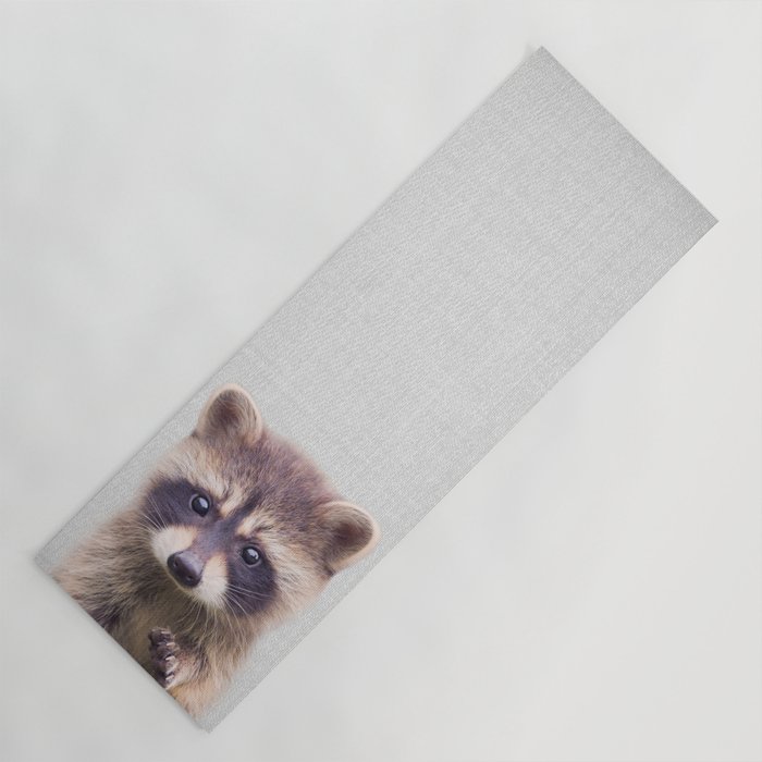 Raccoon - Colorful Yoga Mat