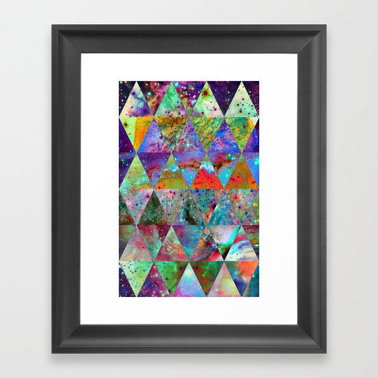 ▲ ☆ ▲ Framed Art Print