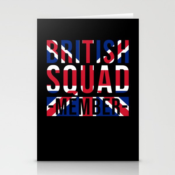 British Squad Member Stationery Cards