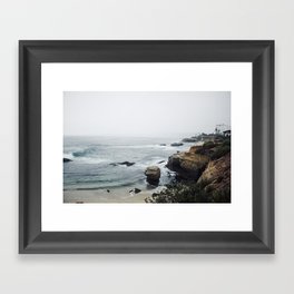 Sunset Cliffs San Diego Framed Art Print