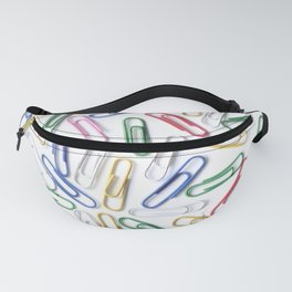 Quirky Fun Paper Clips Fanny Pack
