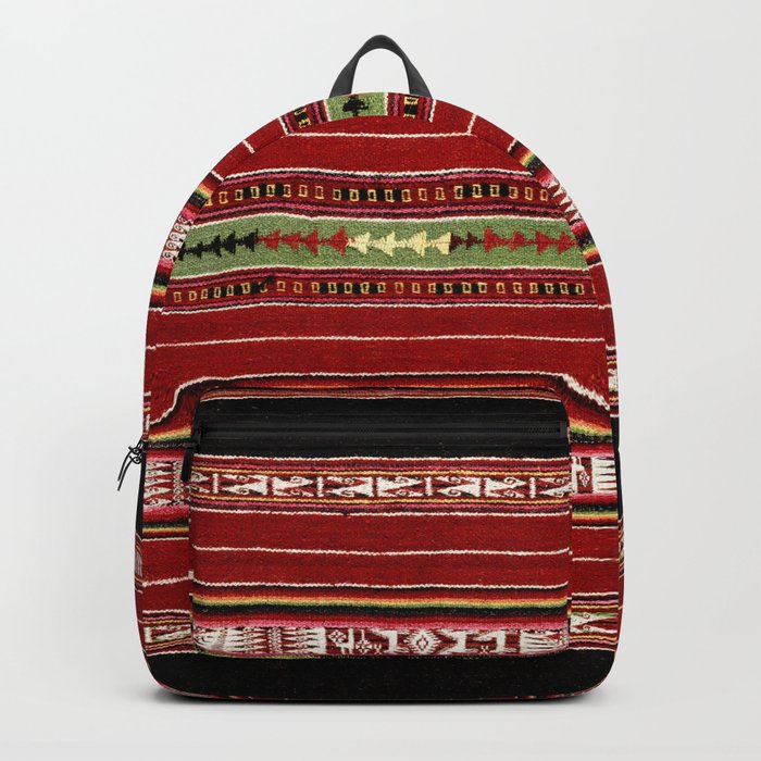 Bolivian Blanket Backpack