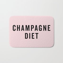 Champagne Diet Funny Quote Badematte | Trendy, Hangover, Party, Funny, Quotes, Hungover, Quote, Edgy, Drunk, Champagne 