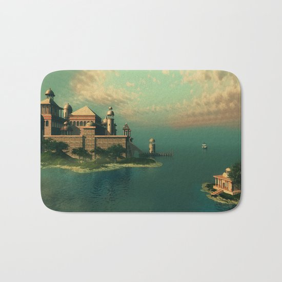 Mystic Fantasy Island Bath Mat