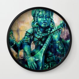 Saraswati Wall Clock