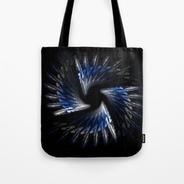 Blue feathers Tote Bag