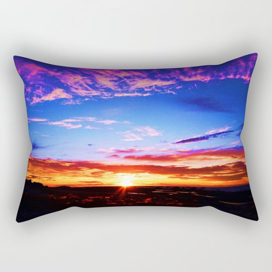Easter Egg Sky Rectangular Pillow