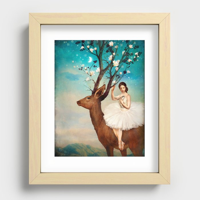 The Wandering Forest Recessed Framed Print