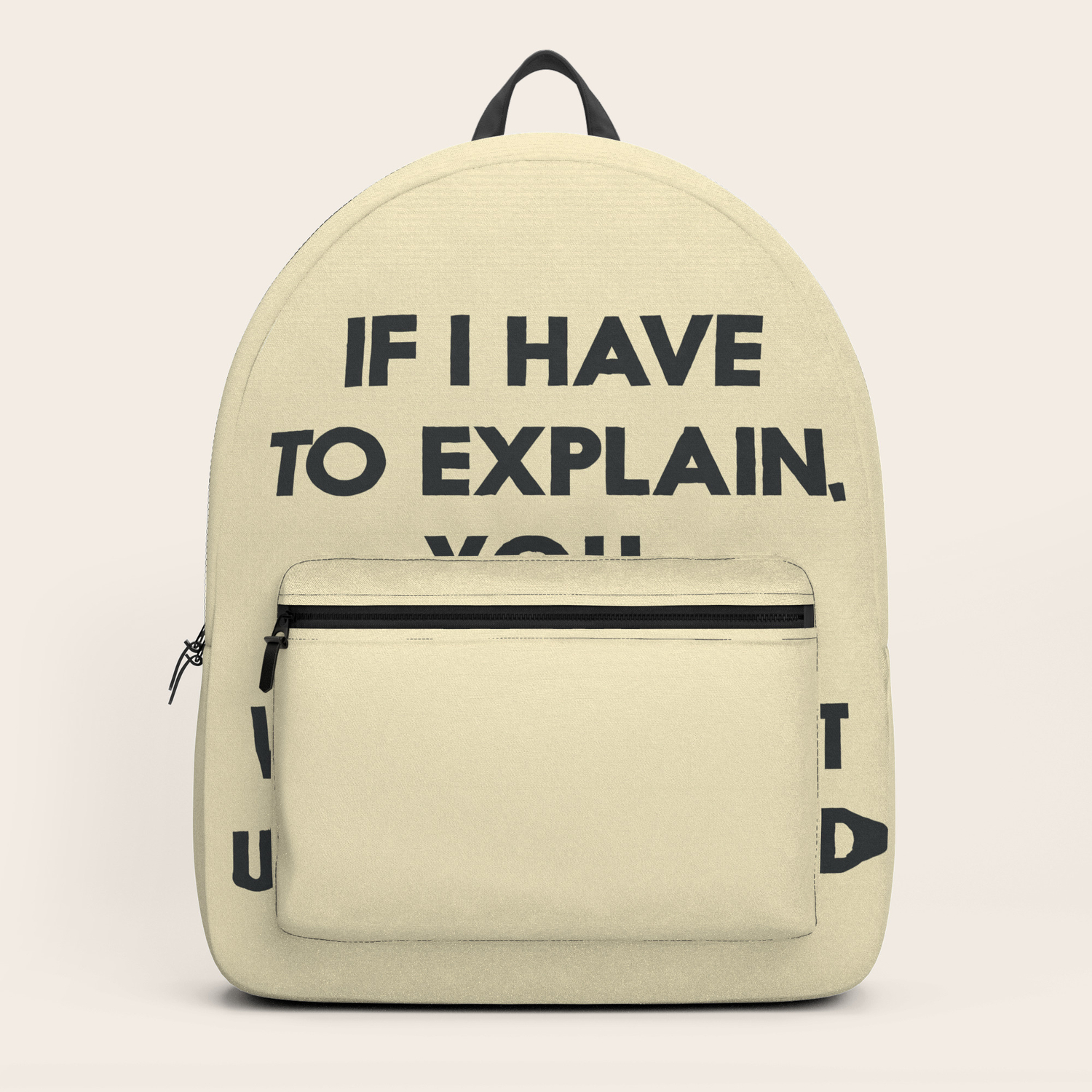 backpack in a sentence