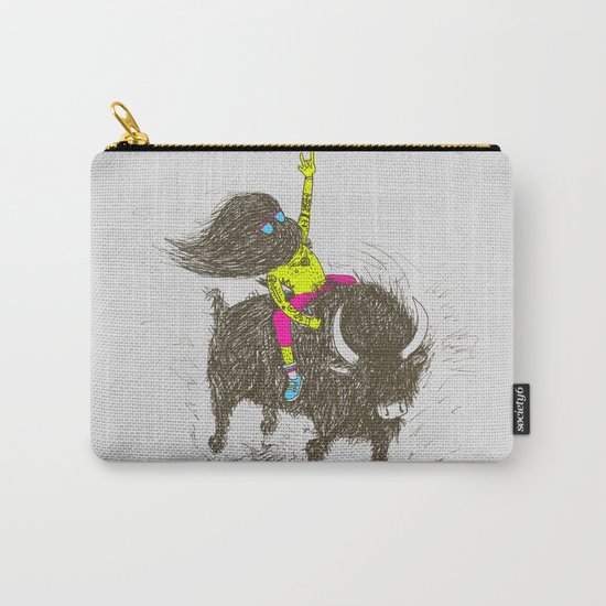 Ride a buffalo Carry-All Pouch