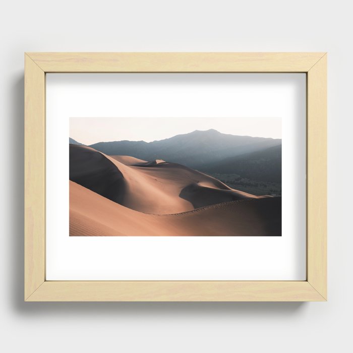 Great Sand Dunes Recessed Framed Print