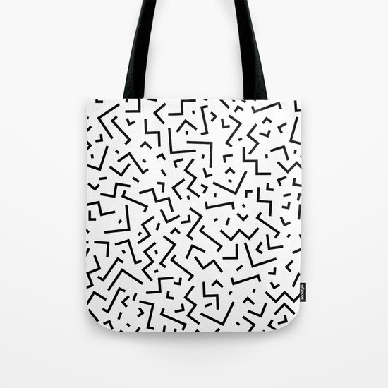 Memphis pattern 30 Tote Bag