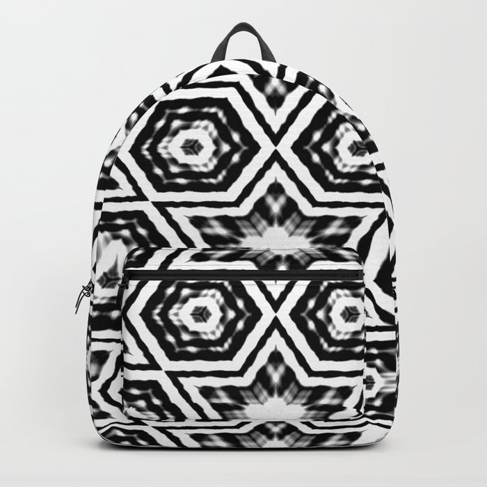 Black and white Backpack