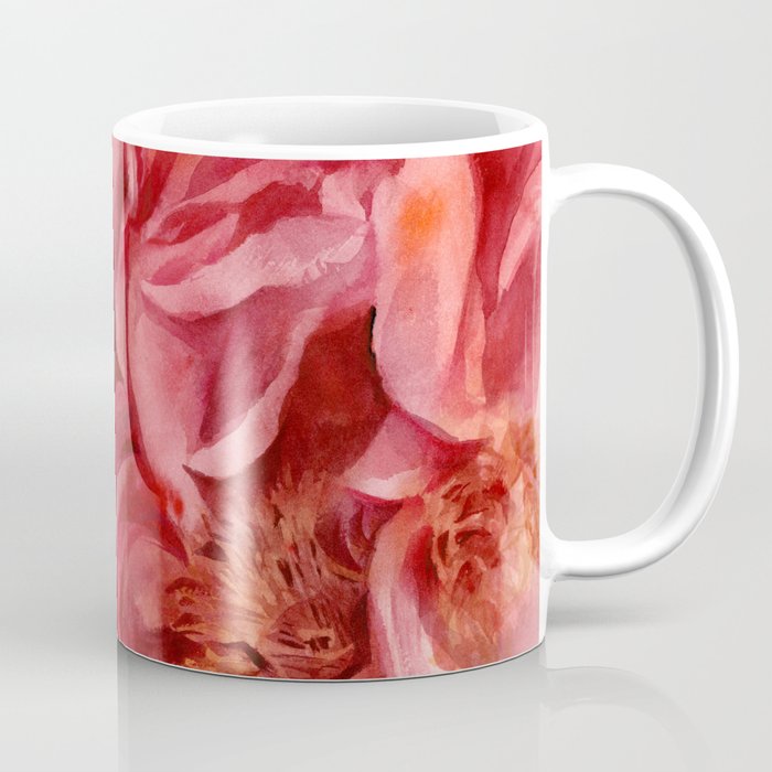 Peony, detail Coffee Mug