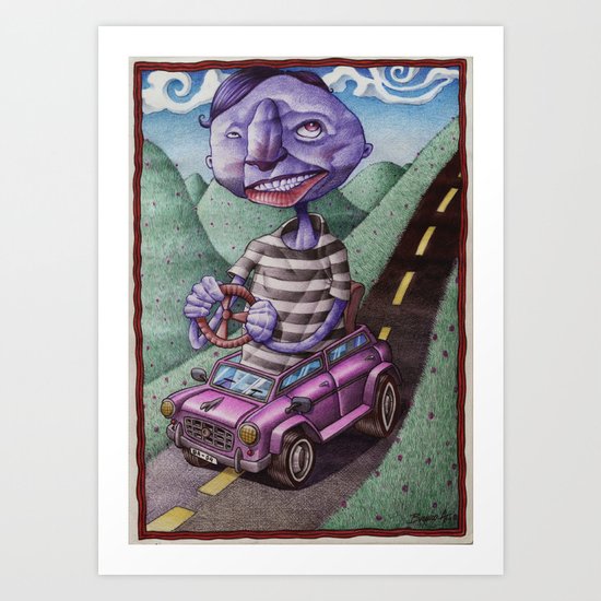 The Distance Is Nearsighted Art Print