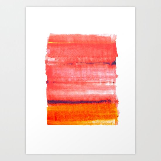 Summer heat Art Print