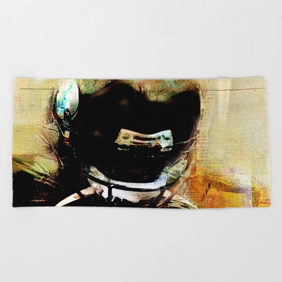 Quarterback Beach Towel