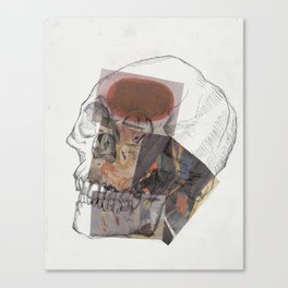 Skull Head Canvas Print