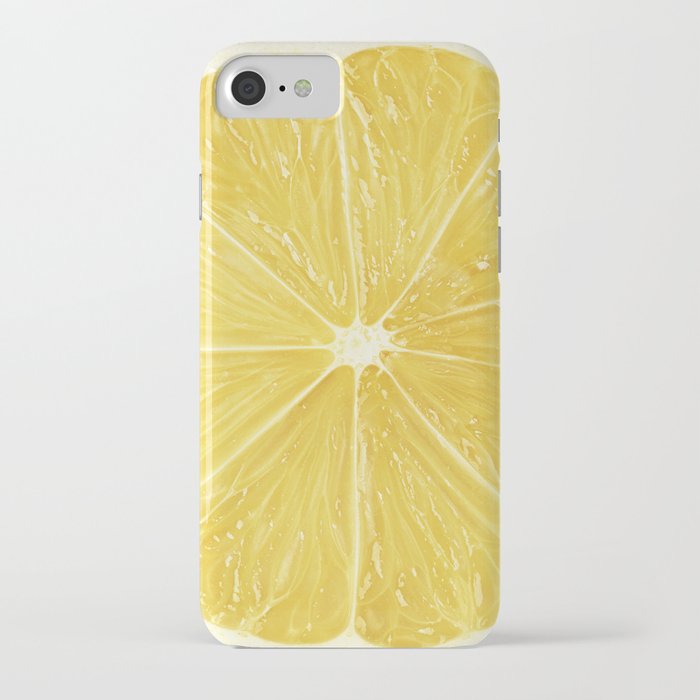 Slice of lemon iPhone Case
