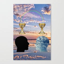 two of cups Canvas Print