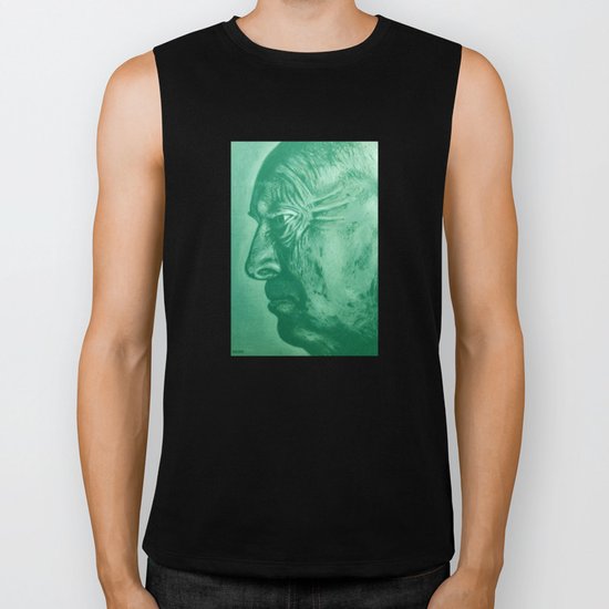 wladimir nabokov - green Biker Tank