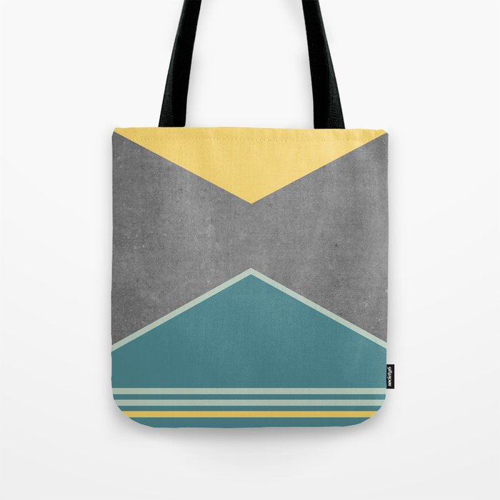Concrete & Triangles III Tote Bag