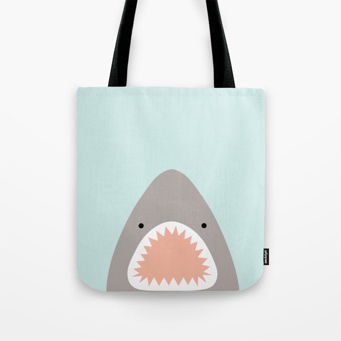 shark attack Tote Bag