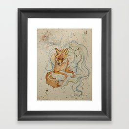 Fox Framed Art Print