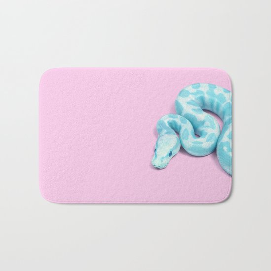 BLUE SNAKE Bath Mat
