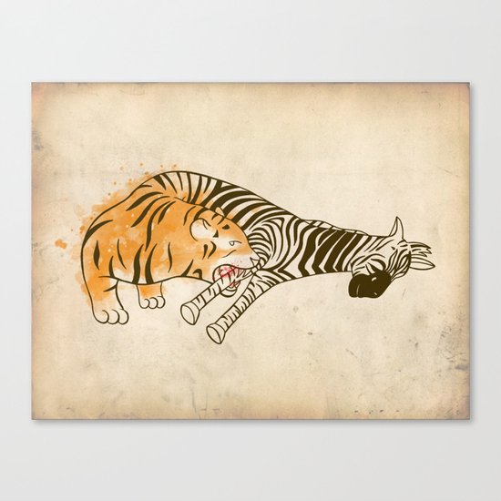 A Self Containing Food Chain Canvas Print