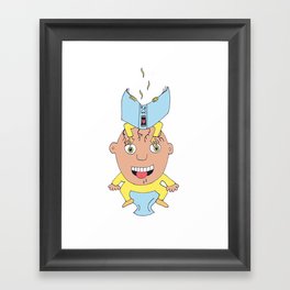 The Story of Humpty Framed Art Print
