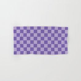 Small Checkerboard - Purples Hand & Bath Towel