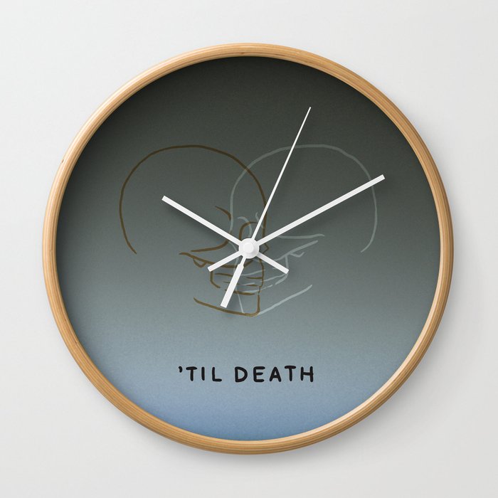 ’Til Death Wall Clock