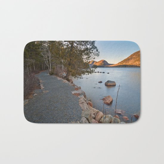 Jordan Pond Trail Bath Mat