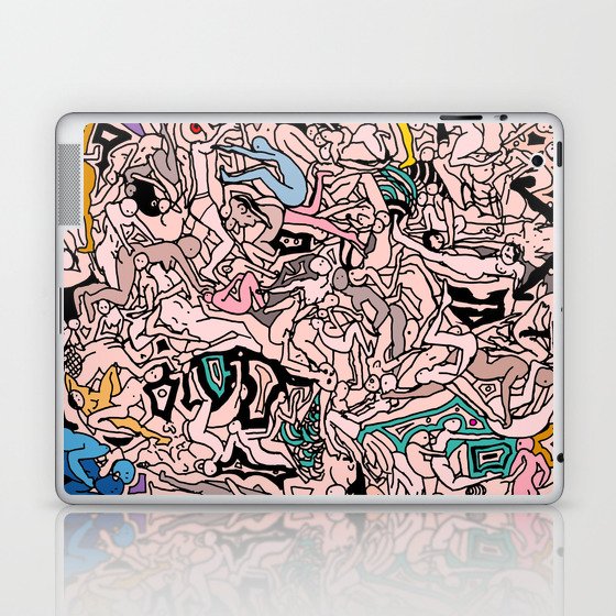 Kamasutra LOVE - Flesh Pink Laptop & iPad Skin